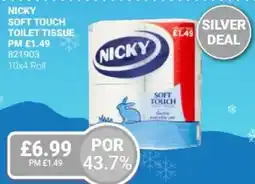 Bestway NICKY Soft touch toilet tissue offer
