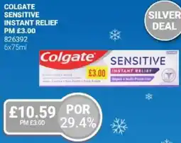 Bestway COLGATE Sensitive instant relief offer