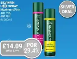 Bestway SILVIKRIN HAIR SPRAY Maximum/Firm offer