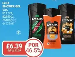 Bestway LYNX Shower gel offer