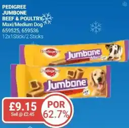 Bestway PEDIGREE Jumbone beef & poultry maxi/medium dog offer