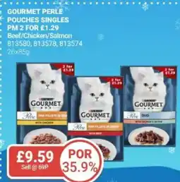 Bestway GOURMET PERLE Pouches singles beef/chicken/salmon offer