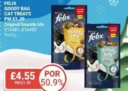 Bestway FELIX Goody bag cat treats Original/Seaside Mix offer