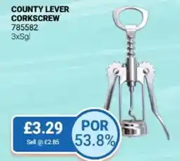 Bestway County lever corkscrew offer