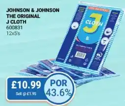 Bestway JOHNSON & JOHNSON The original j cloth offer