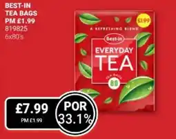 Bestway BEST-IN Tea Bags offer