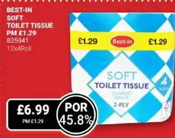 Bestway BEST-IN Soft toilet tissue offer