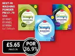 Bestway BEST-IN Washing powder offer