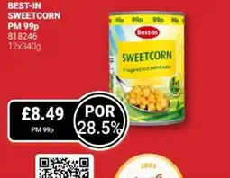 Bestway BEST-IN Sweetcorn offer