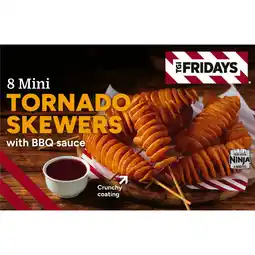 Iceland Iceland 8 Mini Tornado Skewers with BBQ Sauce 336g offer