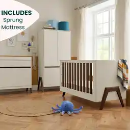 Costco Tutti Bambini Fuori 4 Piece Nursery Set, Sand & Walnut offer