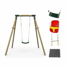 Costco Plum Ultimate One Person Premium Wood Swing offer
