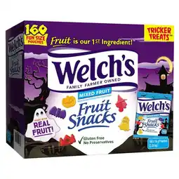 Costco Welch's Fruit Snacks Halloween, 160 Pouches offer