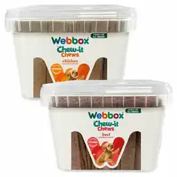 Costco Webbox Meaty Chomping Chews, 2.15kg in 2 Flavours offer