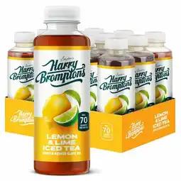 Costco Harry Bromptons Lemon & Lime Iced Tea, 12 x 500ml offer
