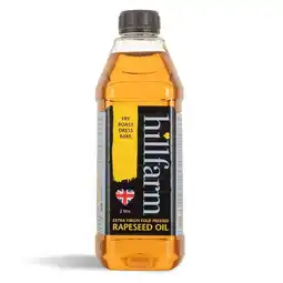 Costco Hillfarm Extra Virgin Cold Pressed Rapeseed Oil, 2L offer
