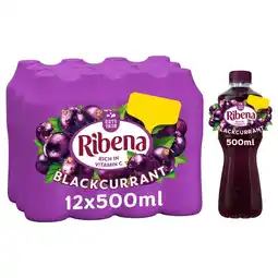 Costco Ribena Blackcurrant PMP, 12 x 500ml offer