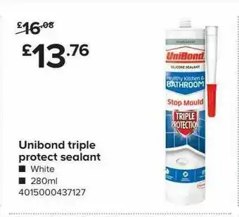 TradePoint Unibond Triple Protect Sealant offer