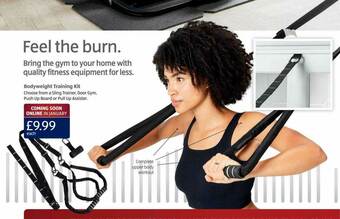 Aldi Bodyweight Training Kit offer