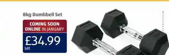 Aldi 8kg Dumbbell Set offer