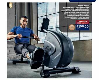 Aldi Rowing Machine offer