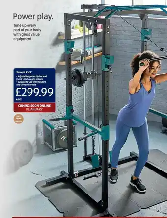 Aldi Power Rack offer
