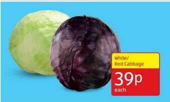 Aldi White Red Cabbage offer