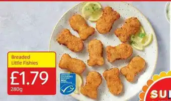 Aldi Breaded Little Fishies offer