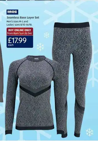Aldi Inoc Seamless Base Layer Set offer