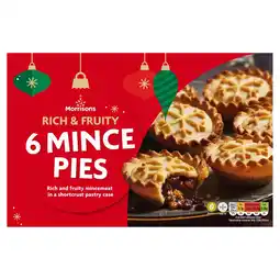Morrisons Morrisons Rich & Fruity Mince Pies offer