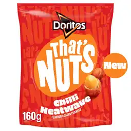 Iceland That’s Nuts Doritos Chilli Heatwave Sharing Coated Peanuts 160g offer