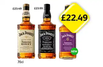 Londis Jack Daniels Tennessee Honey, Whiskey, Blackberry offer