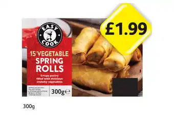 Londis Easy Cook Vegetable Spring Rolls offer