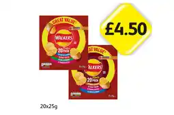 Londis Walkers Variety Pack Classic, Meaty offer