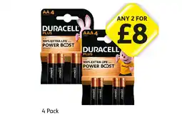 Londis Duracell Batteries offer