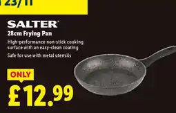 Lidl SALTER 28cm Frying Pan offer