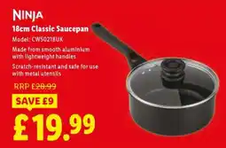 Lidl Ninja 18cm Classic Saucepan offer