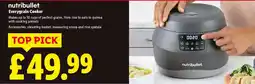 Lidl nutribullet Everygrain Cooker offer