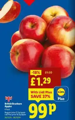 British Braeburn Apples