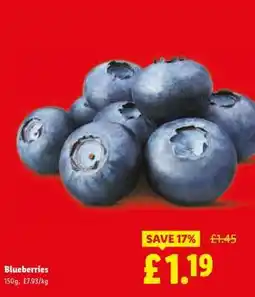 Lidl Blueberries offer