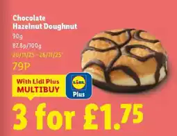Lidl Chocolate Hazelnut Doughnut offer