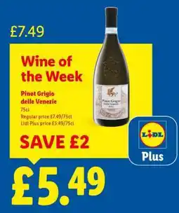 Lidl Pinot Grigio Delle Venezie offer
