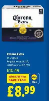 Lidl CORONA EXTRA offer