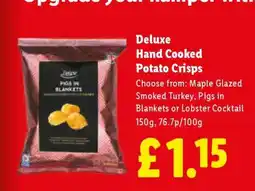 Lidl Deluxe Hand Cooked Potato Crisps offer