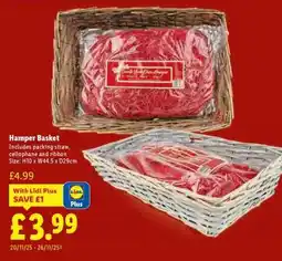 Lidl Hamper Basket offer