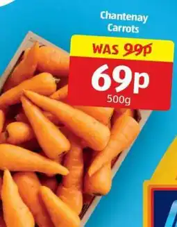 Aldi Chantenay Carrots offer