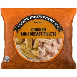 Iceland Iceland Chicken Mini Breast Fillets 500g offer