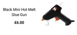 Hobbycraft Black Mini Hot Melt Glue Gun offer