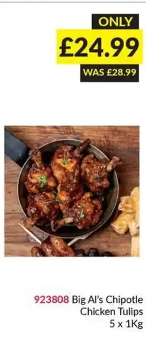 Big Al's Chipotle Chicken Tulips