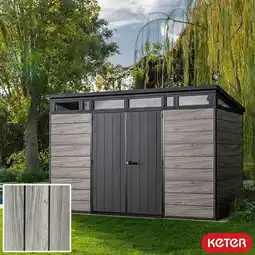 Costco Keter Storm Grey Signature 11ft 2 x 7ft 2 (3.4 x 2.2m) Storage Shed offer